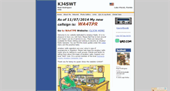 Desktop Screenshot of kj4swt.sebringweb.com