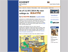 Tablet Screenshot of kj4swt.sebringweb.com